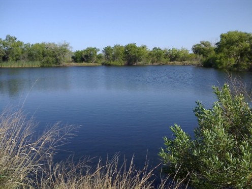 A pond like the one on the West Valley ridge