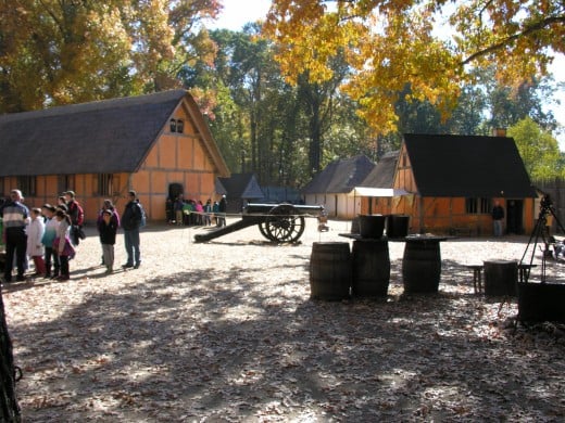The Jamestown Settlement, November 2014.