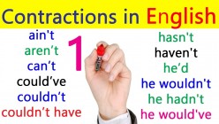 Hyper Reading and Speaking in the English Language PART 2: Contraction