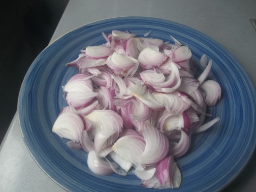 Chipped onions contained good amount of potassium and magnesium. 
