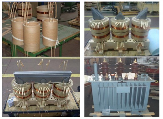 Picture 2. Transformer building stages