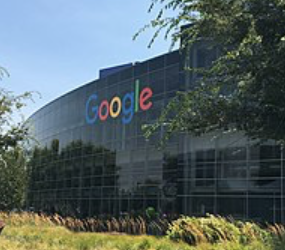 Google's headquarters in Mountain View, CA.