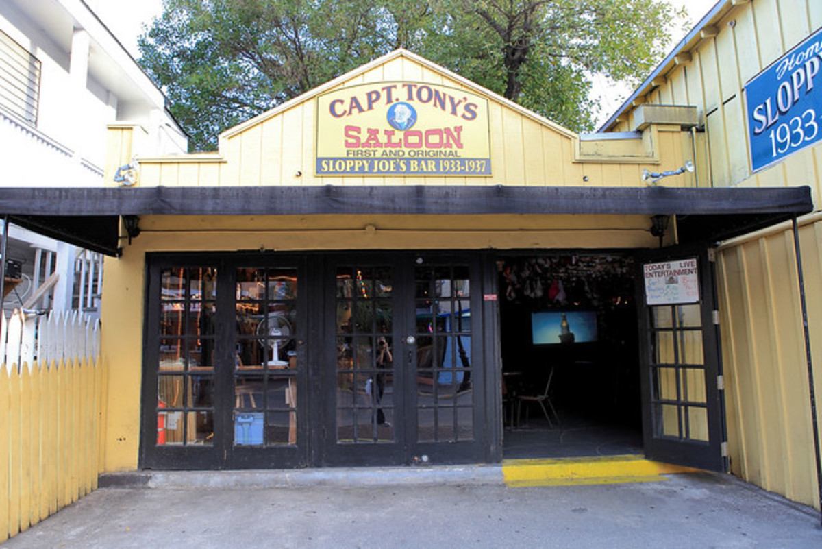 Original Sloppy Joe's Bar from 1933 - 1937.