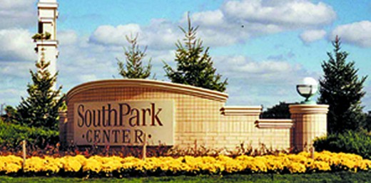 Entrance to SouthPark Center