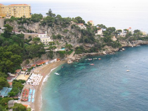  Mala Beach at Cap-d'Aïl on the French Riviera