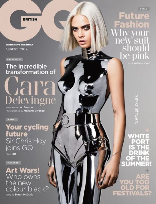 Cara does magazines like GQ!