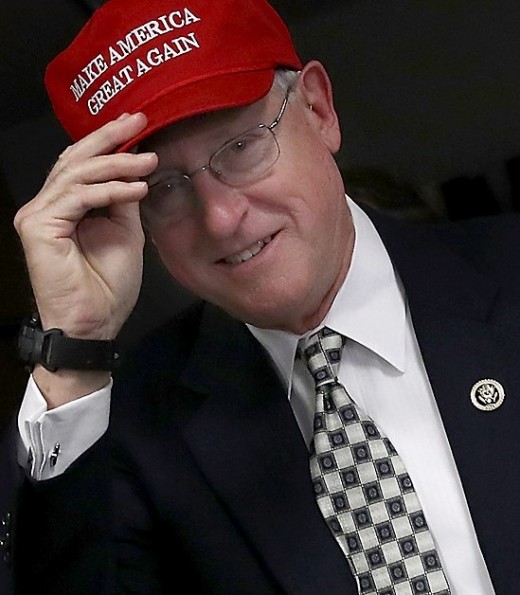 Mike Conaway (TX). Took over the investigation when Devin Nunes stepped down. A Trump supporter couldn't keep the facts out.
