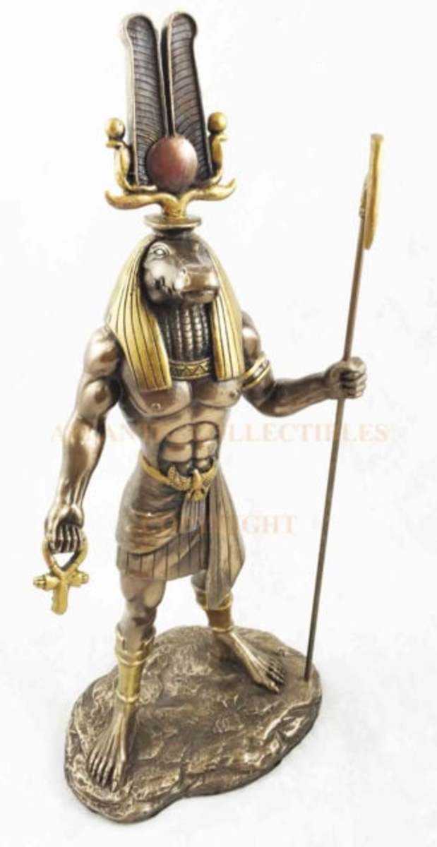 Sobek the Egyptian Nile God or the army, military and fertility. 
