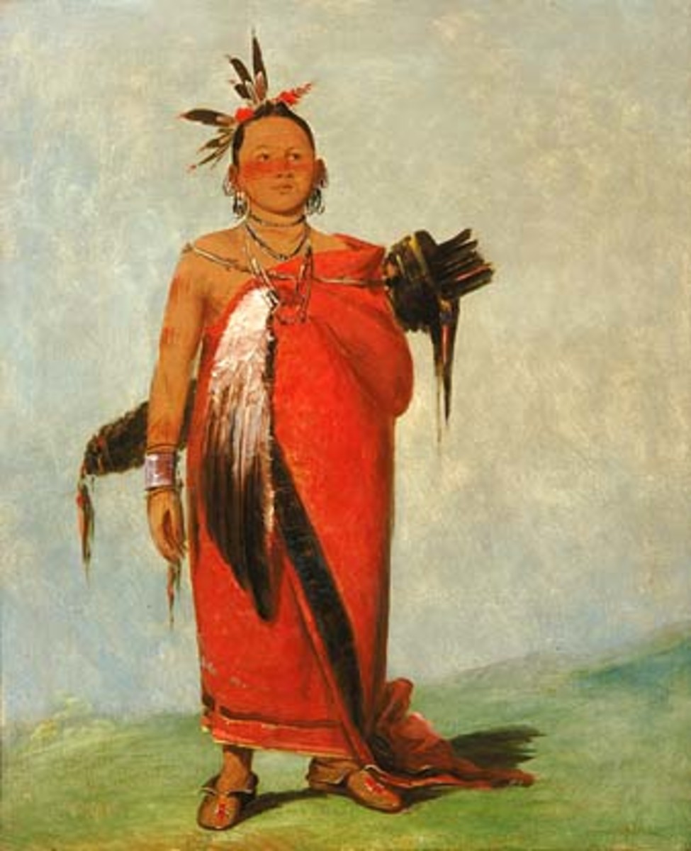 Poncha - Son of the Smoke, by George Catlin, 1835