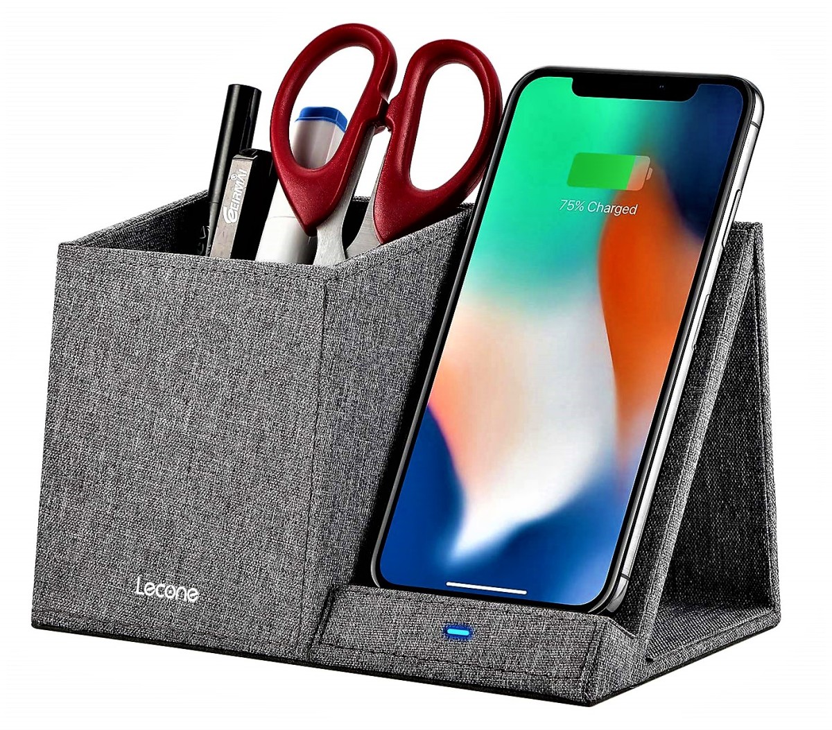 Product Review Lecone 10w Wireless Charger With Desk Organizer