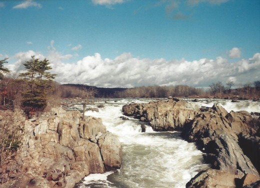 The Great Falls, view from the Virginia side.
