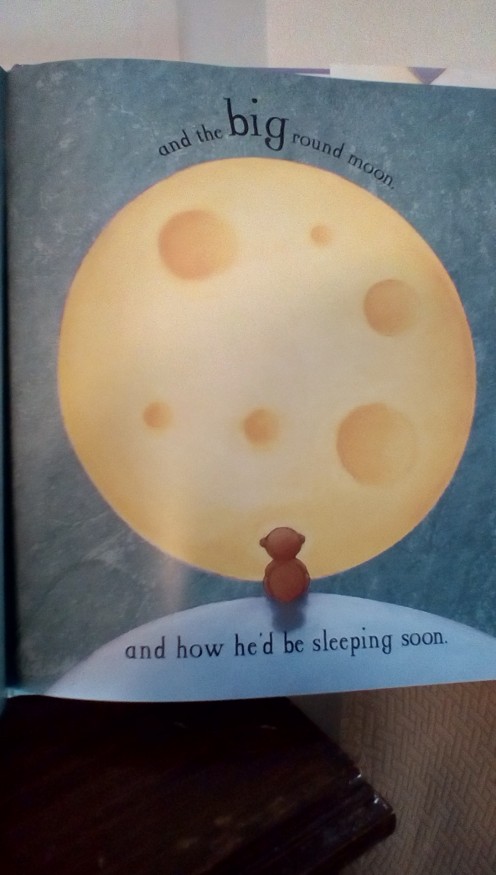 Readers will be reminded of Good Night Moon from Margaret Wise Brown