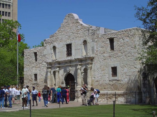 The Alamo is a popular tourist attraction.