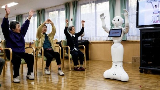 Care Robot in Elderly Home