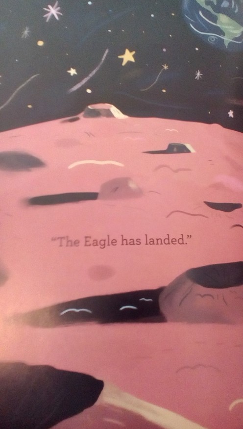 Famous words "the Eagle has landed"