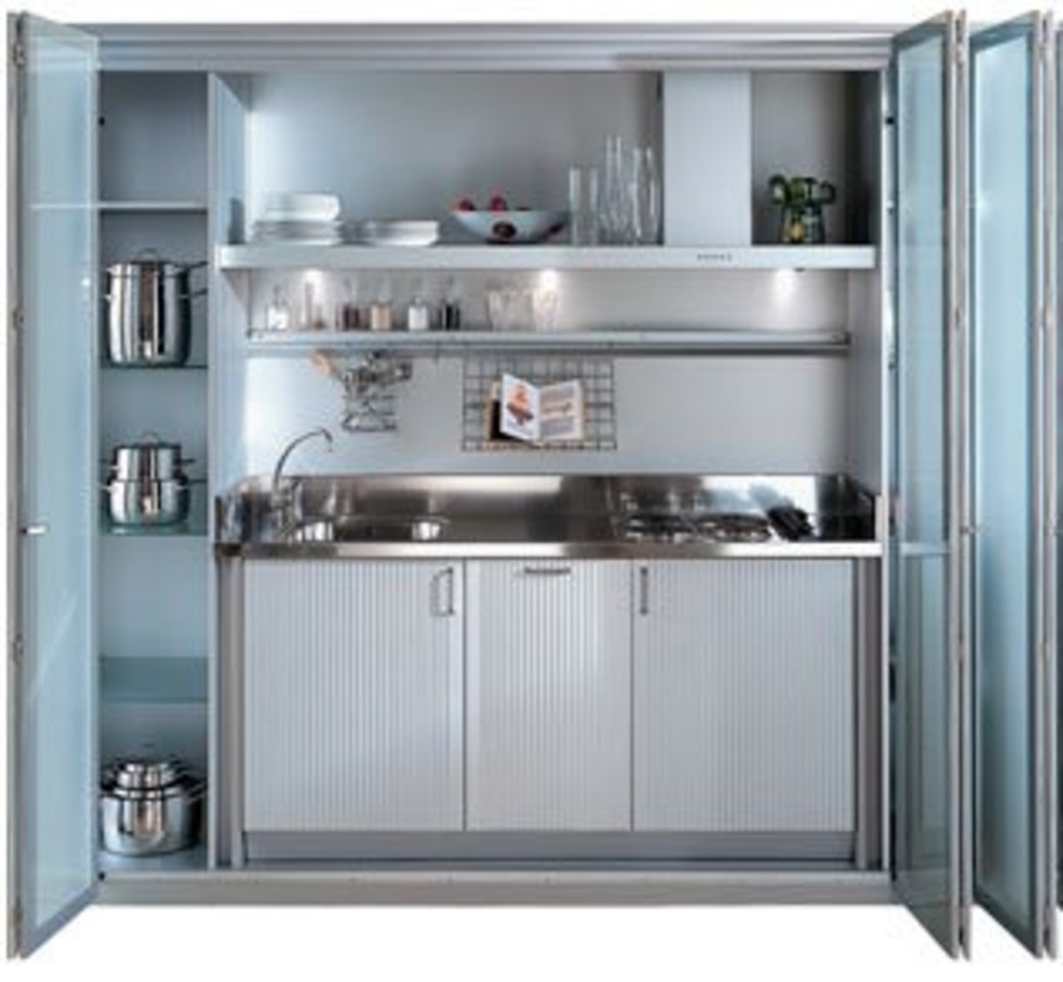small kitchen with storage for garage apartment | Hm ...