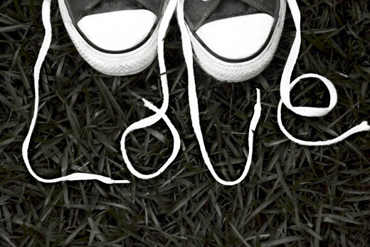 Frayed shoelaces have short lifespans!