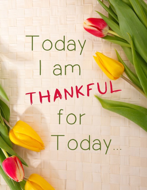Thank you Lord for another day.