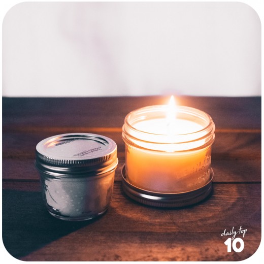 Weird Weight Loss Tip: Light a vanilla-scented candle after dinner.