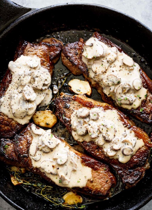 mushroom cream sauce