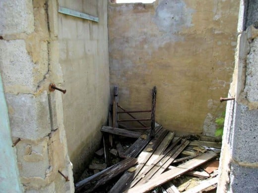 Interior of old jail