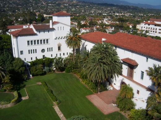 Santa Barbara County Courthouse-the ultimate example of Spanish colonial revival
