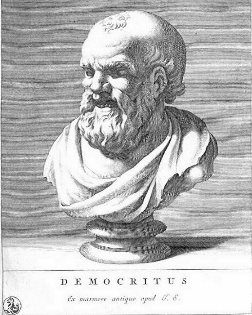 Democritus, pupil of Leucippus and another early contributor to atomic theory