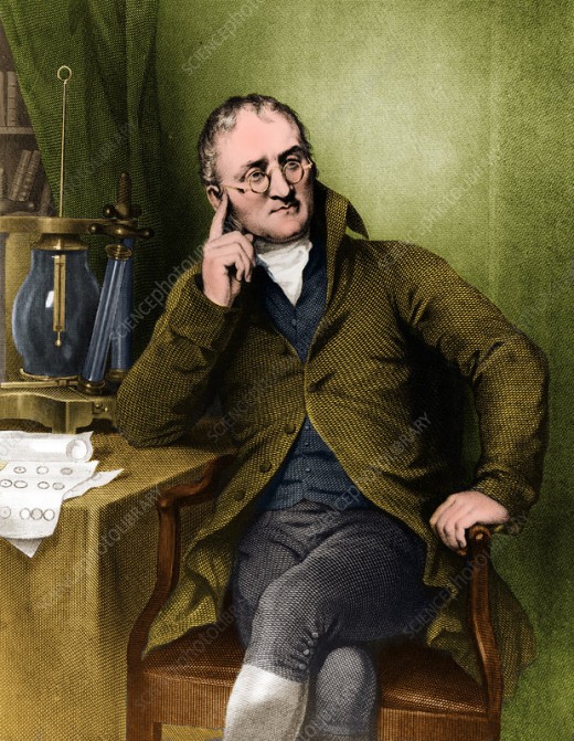 John Dalton, an important link between ancient theory and modern scientific methods