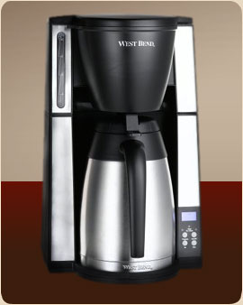 A Coffee Maker With Thermal Carafe