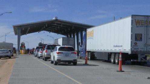 Checkpoints, stop illegal immigrants and drugs from coming into the United States.