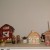 Country setting on top of the fridge!