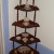 My beautiful corner shelves with Japanese (Occupied Japan) dishes on the. 