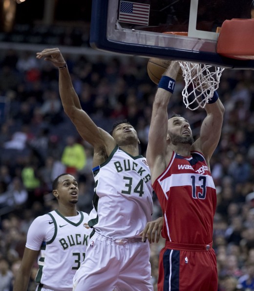Milwaukee Bucks Power Forward Giannis Antetokounmpo