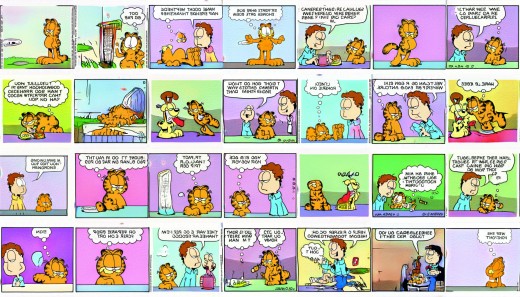 GAN-generated Garfield strips