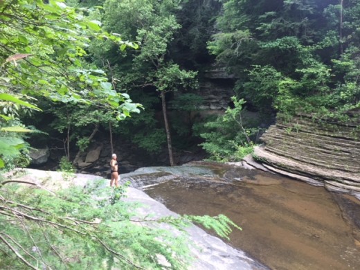 Greeter Falls (upper)