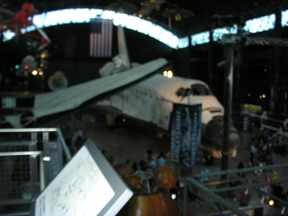 The Space Shuttle Discovery at the Udvar-Hazy Center