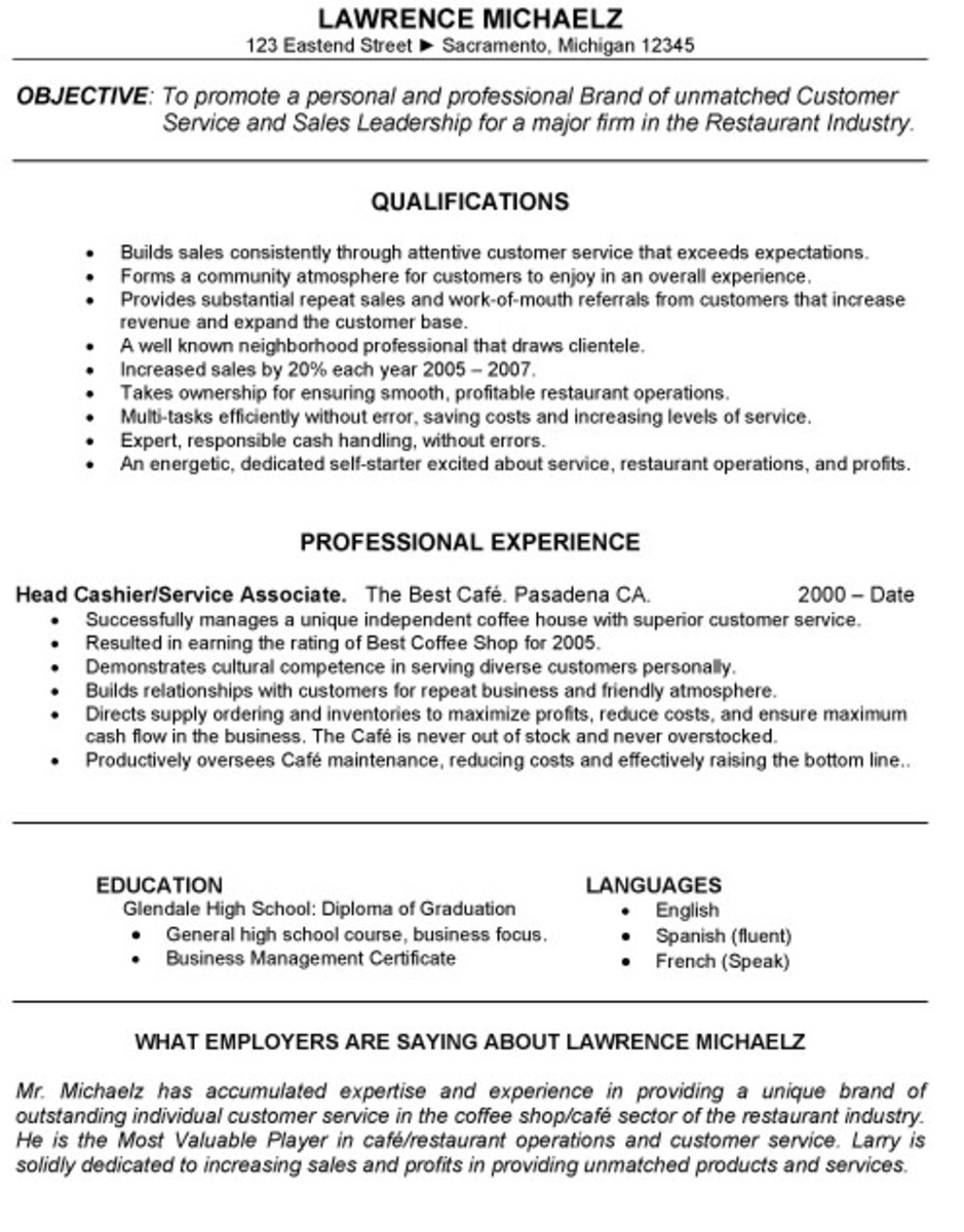 Best buy experience resume