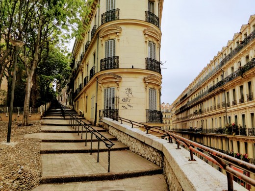 A Street between Panier and the rest of the city.