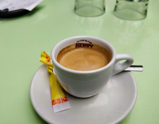 Coffee the French way.