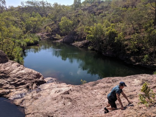 Onward and Upward, Secret Falls, Lichfield National Park, NT, Australia Onward and Upward, Secret Falls, Lichfield National Park, NT, Australia