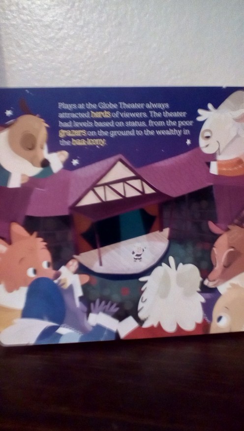 Illustration of the Globe Theater