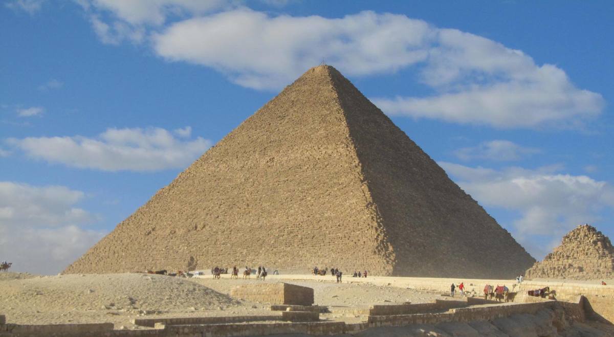 Original Photography of Egyptian Pyramid by R.J. Schwartz