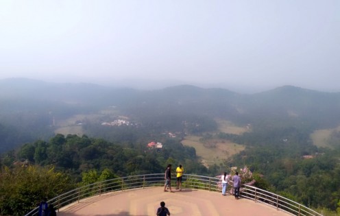 Rajah seat in Madikeri of South India