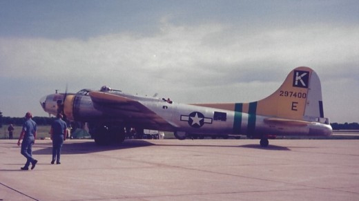 B-17 at Andrews AFB.