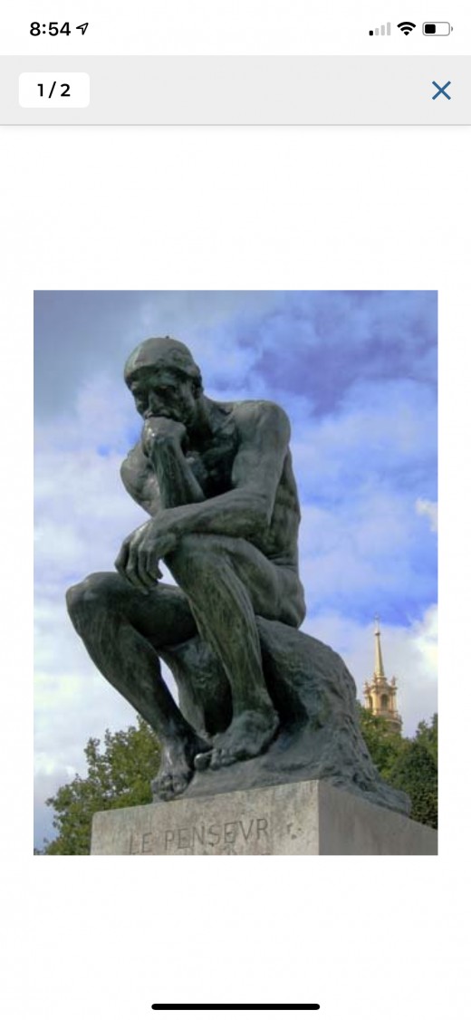 The Thinker  - Auguste Rodin