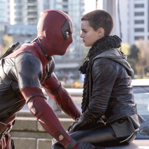 Courtesy of 20th Century Fox.  Deadpool and Teenage Negasonic Warhead play off the classic cynism that postmodernism is known for in 2016's Deadpool