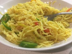 Vegetarian Vermicelli Noodles Pasta (With Pictures)