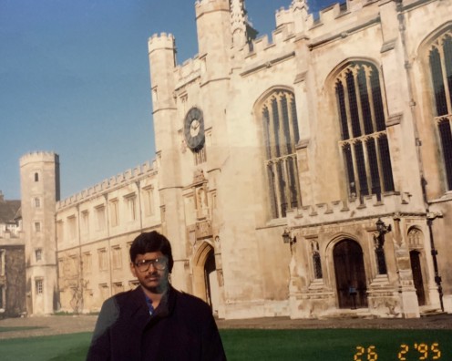 At Cambridge University