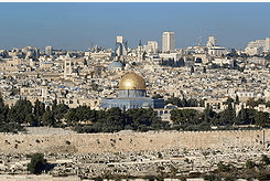 A view of Jerusalem (http://en.wikipedia.org/wiki/Jerusalem)