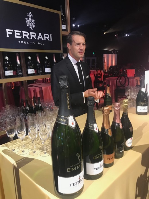 Sipping Sparkling Ferrari Trento
